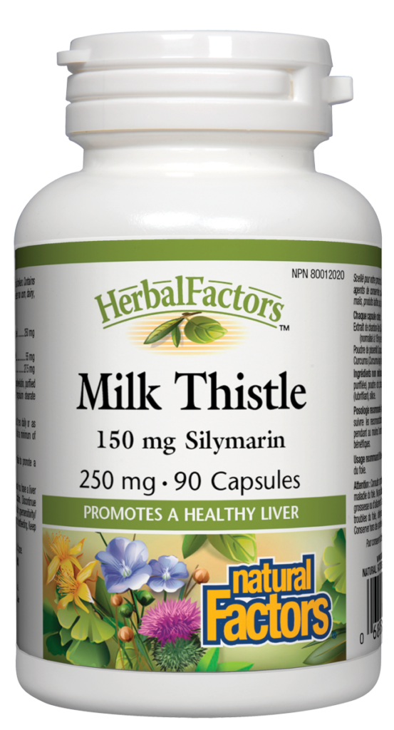 Natural Factors Milk Thistle 250 mg 90 Caps Nature's Care