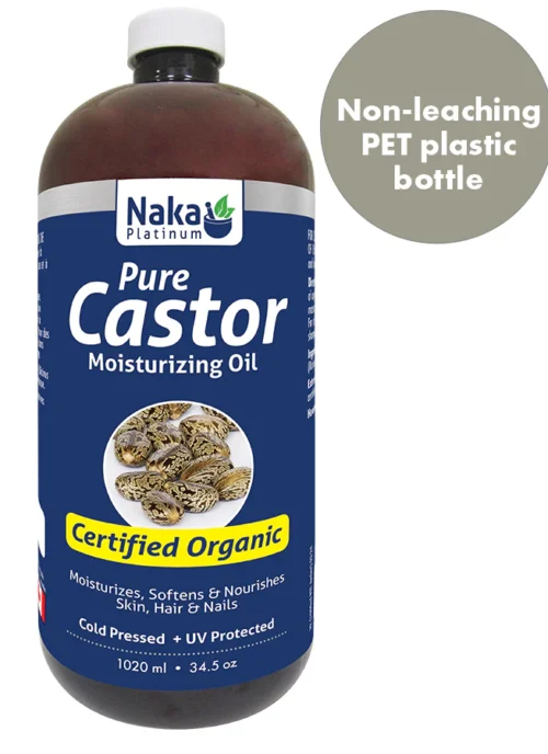 Naka Platinum Castor Oil Organic 1020 ml