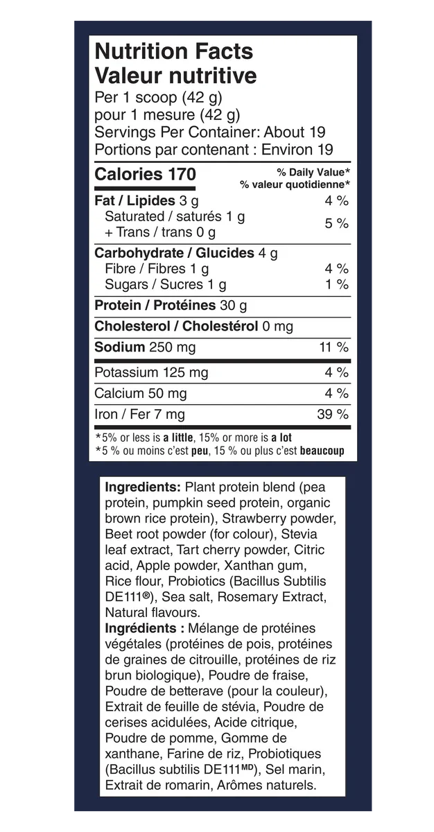 Vega Performance Protein + Recovery Berry 801g - Image 2