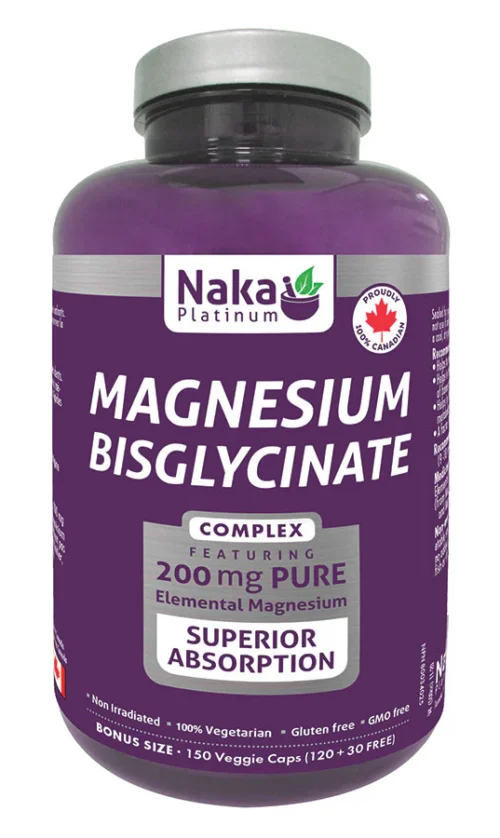 Naka Magnesium Bisglycinate 150 Caps