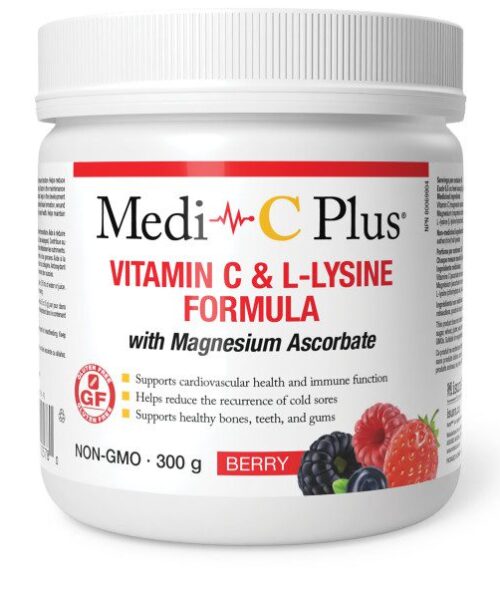 Medi-C Plus with Magnesium Ascorbate Berry Powder 300g