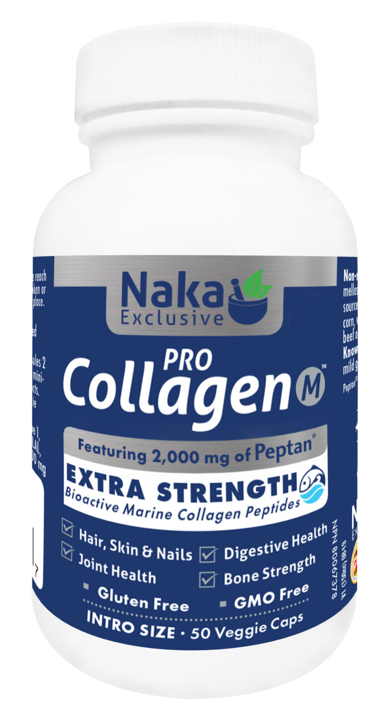 Naka Collagen Marine 500mg 50 Veg Caps - Nature's Care