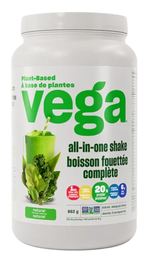 Plant Based Vega Product Bottle