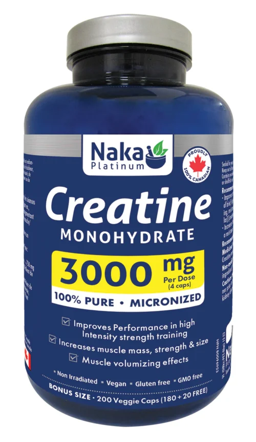 Naka Platinum Creatine 200 Vcaps
