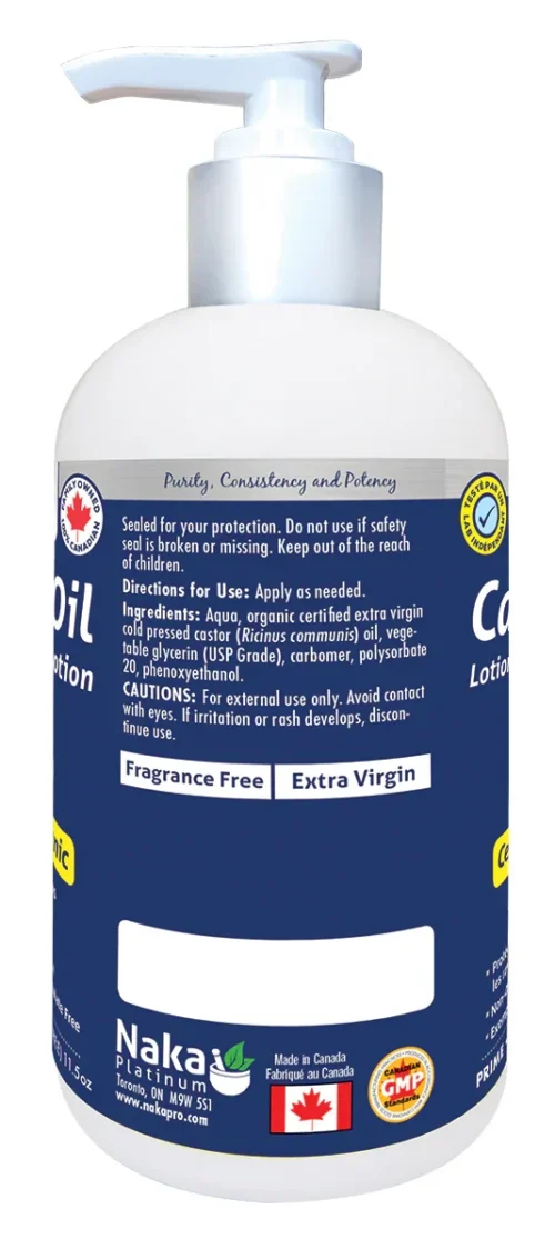 Naka Platinum Castor Oil Skin Therapy Lotion 340ml - Image 2