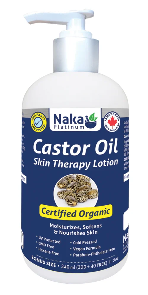 Naka Platinum Castor Oil Skin Therapy Lotion 340ml