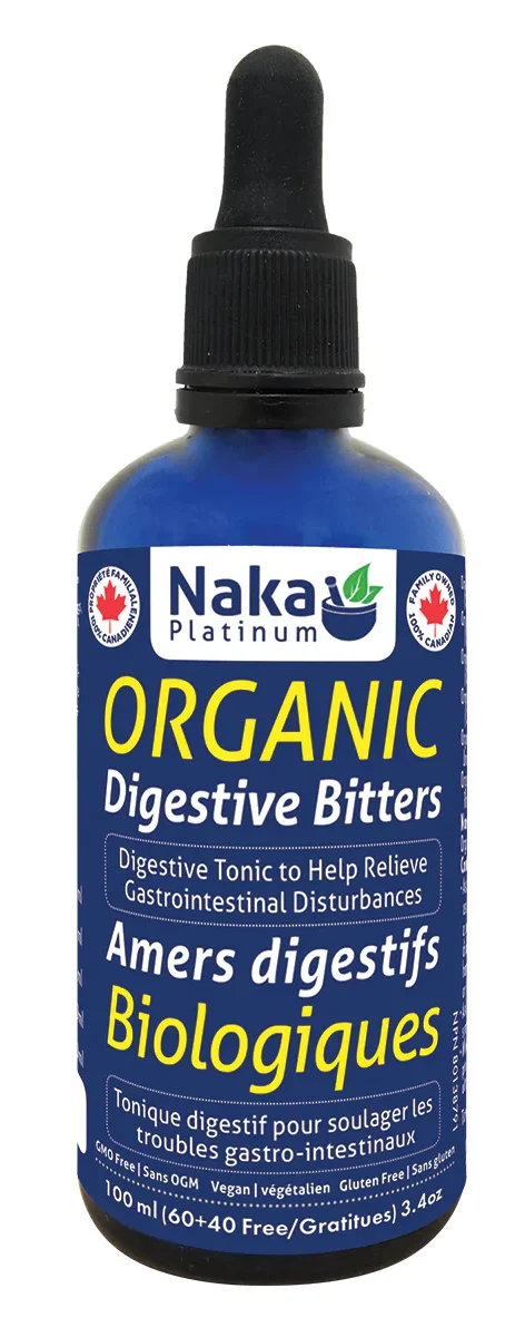 Naka Platinum Organic Digestive Bitters – 100ml